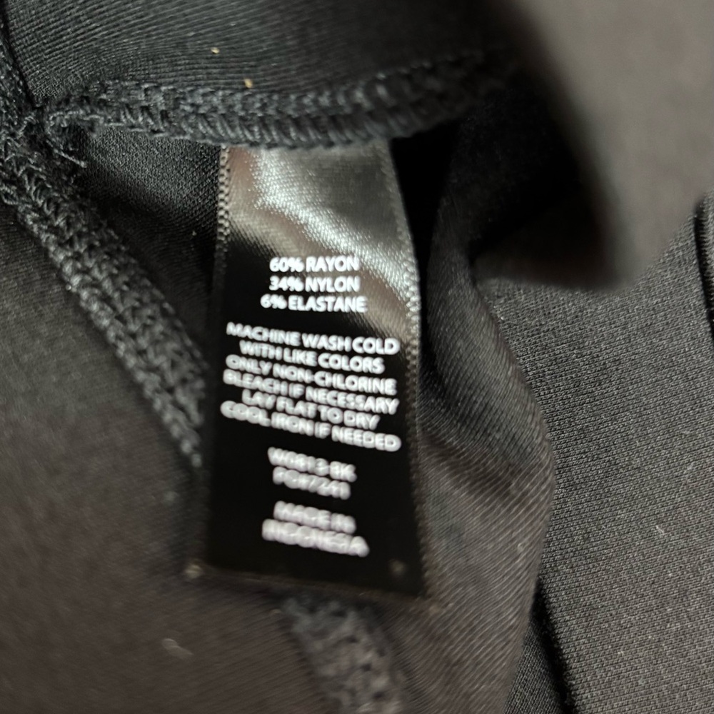 BetaBrand The Sassiest Skirt Pants Black Size XS Petite - Picture 12 of 13